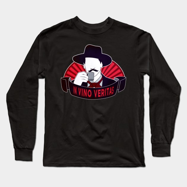 IN VINO VERITAS Long Sleeve T-Shirt by pitnerd